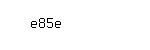 Captcha: e85e